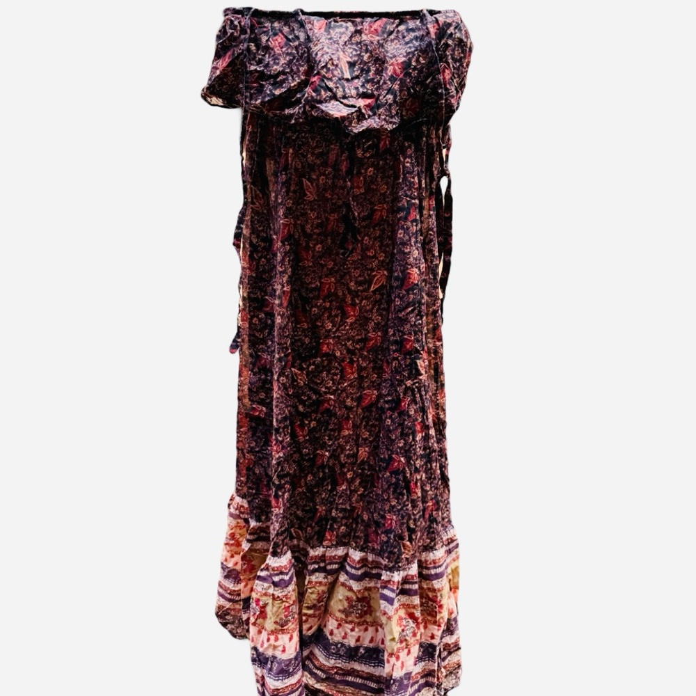 Free People Multicolor Floral Maxi Dress - Picture 2 of 2